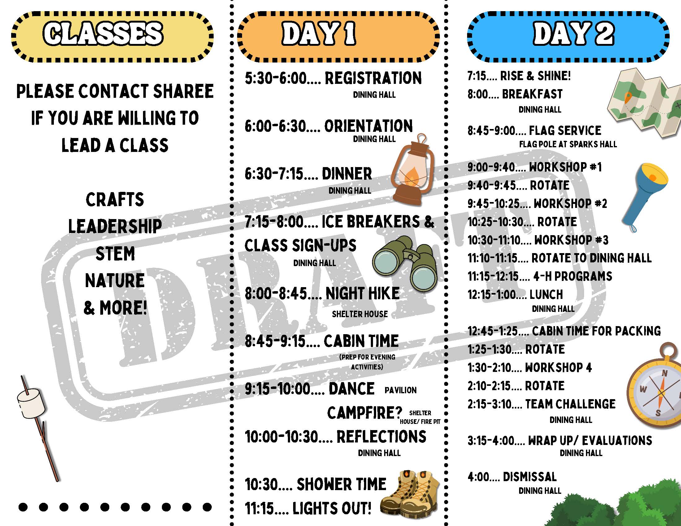 Stuck in the middle schedule