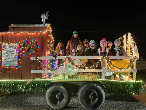 4-H Christmas Parade Float